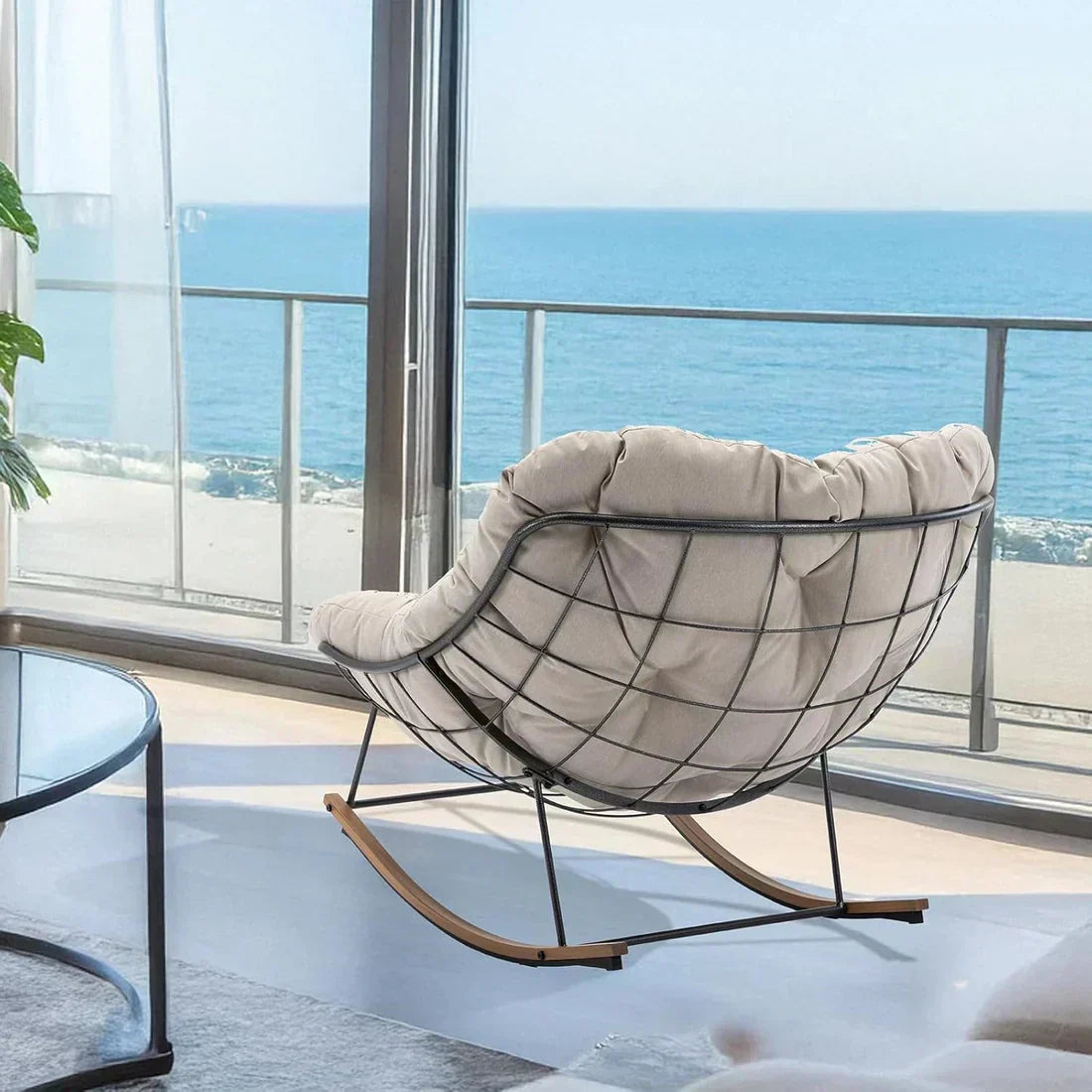 Ergonomic Rocking Recliner Chair – Cloud-Like Cushioning & Zero-Gravity Lounging